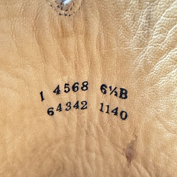 Lucchese Charlie 1 Horse Western Cowboy Leather Women’s Boots 6.5 Brown Pointed - Picture 10 of 16